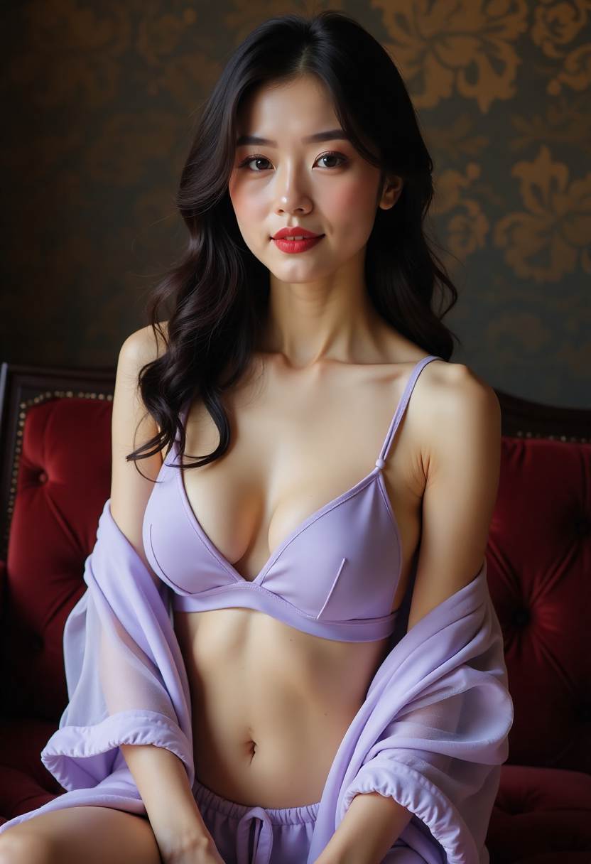 温暖灯光下的深夜读书直播